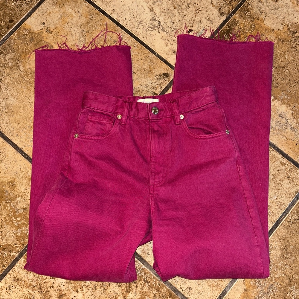 Wide leg zara jeans